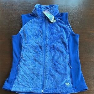 NWT Mountain Hardwear fleece Pyxis vest stretch